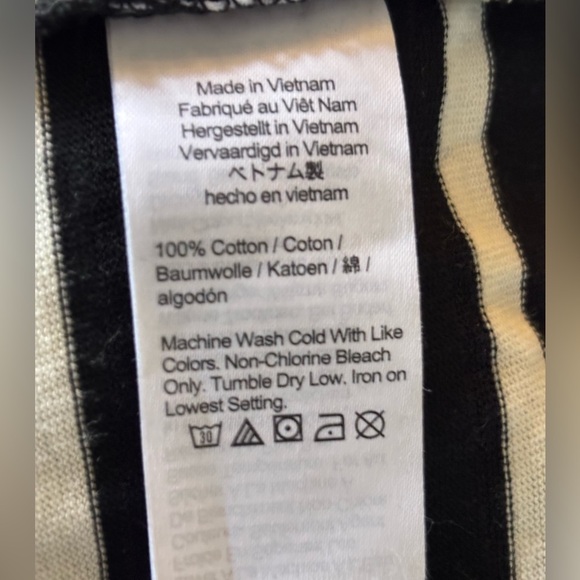 J. Crew Cap-Sleeve Knit Midi Dress in Black & White Stripe Size S - Picture 5 of 7